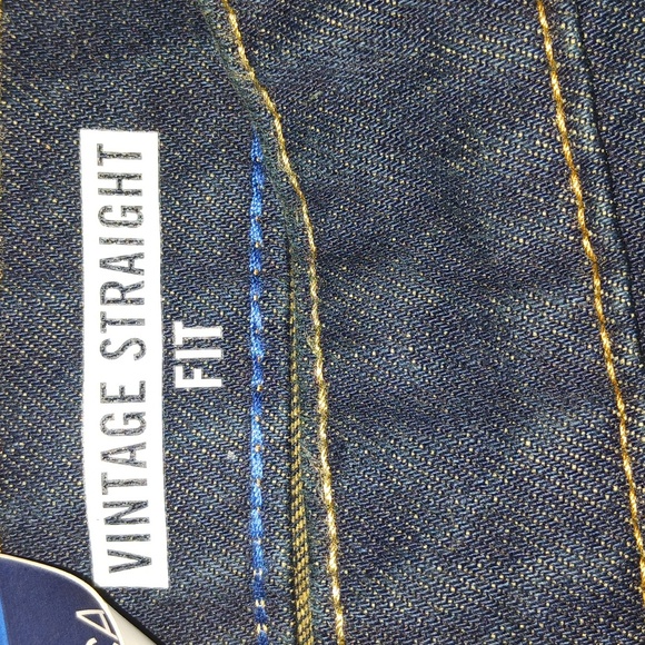 Nautica Men Crafted vintage straight fit real denim blue jeans size 40 x 32 NWT - Picture 9 of 13